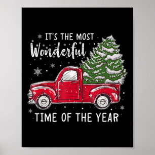 Its The Most Wonderful Time Of The Year Christmas  Poster