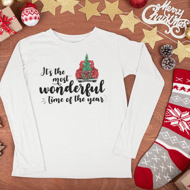 It's the Most Wonderful Time of the Year Christmas T-Shirt (Creator Uploaded)