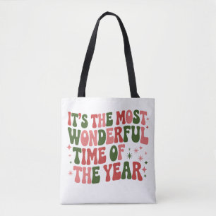 Its The Most Wonderful Time of The Year Christmas Tote Bag