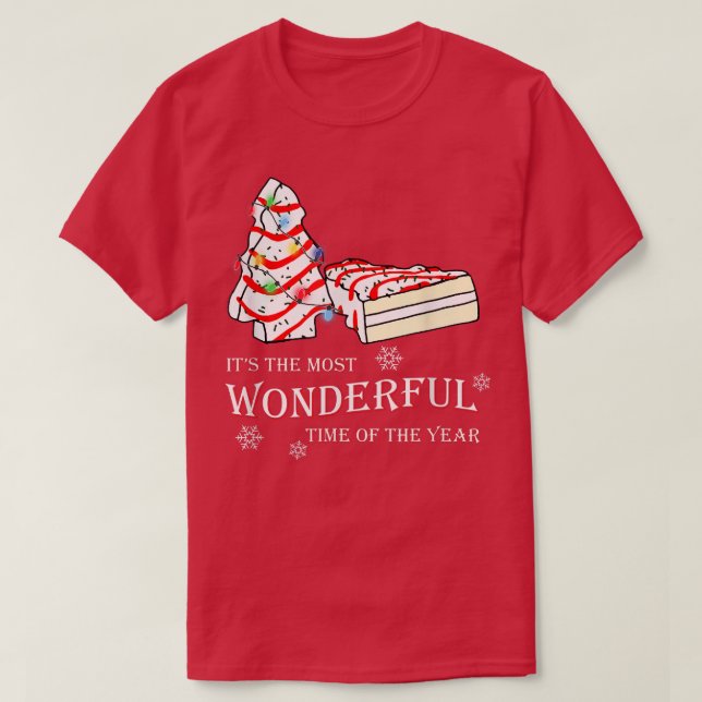 Its The Most Wonderful Time Of The Year Debbie Chr T-Shirt (Design Front)
