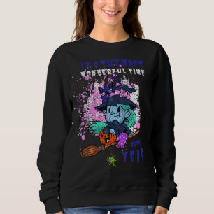 It's The Most Wonderful Time Of The Year Fly Witch Sweatshirt