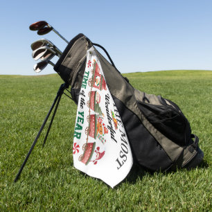 It's The Most Wonderful Time Of The Year Golf Towel