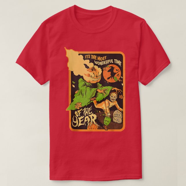 It's The Most Wonderful Time Of The Year Halloween T-Shirt (Design Front)
