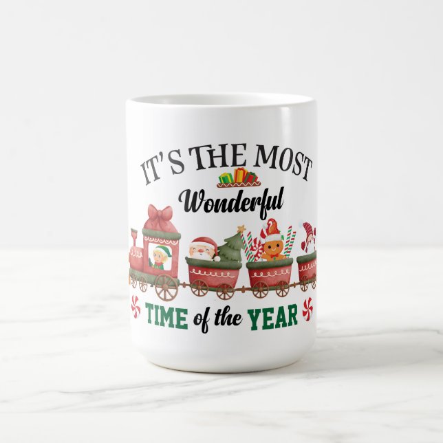 It's The Most Wonderful Time Of The Year Magic Mug (Center)