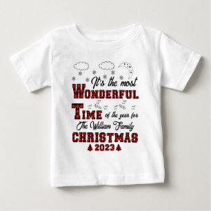 It's the Most Wonderful Time of the Year Matching  Baby T-Shirt