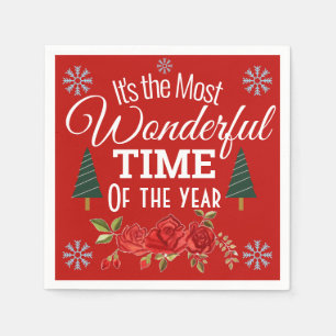 It's The Most Wonderful Time of the Year Napkin