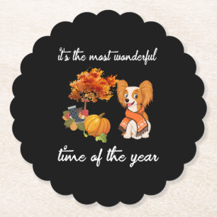It's The Most Wonderful Time Of The Year Paper Coaster