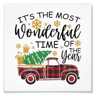 It's The Most Wonderful Time Of The Year Photo Print