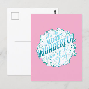 It's the Most Wonderful Time of the Year Postcard
