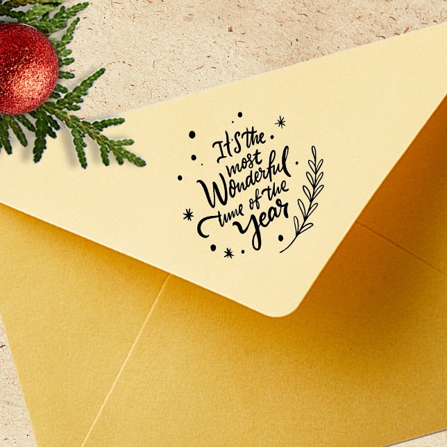 It's The Most Wonderful Time Of The Year Rubber Stamp (It's The Most Wonderful Time Of The Year Rubber Stamp)