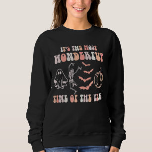 It's The Most Wonderful Time Of The Year Skeleton Sweatshirt
