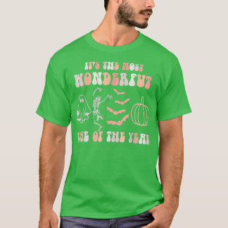 It's The Most Wonderful Time Of The Year Skeleton  T-Shirt