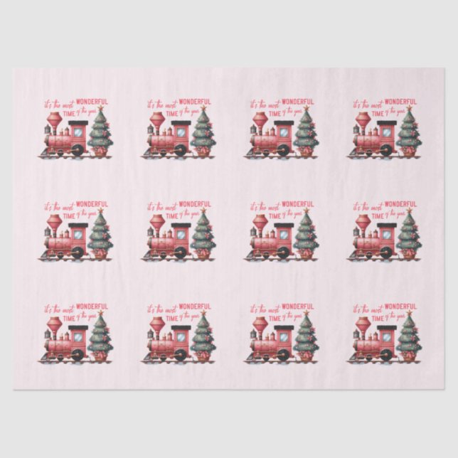 It's The Most Wonderful Time of the Year Tissue Paper (Front)