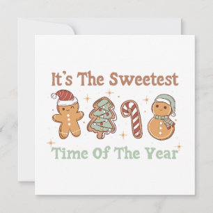 It's The Sweetest Time Of The Year Cute Funny Xmas Invitation