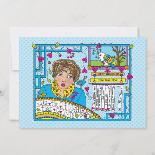 It's The Thought That Counts_Flat Card 7"x5"
