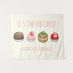 It's Time for Cakes Tapestry