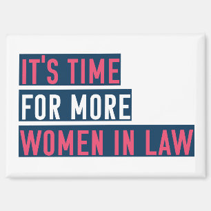 It's time for more women in law magnet