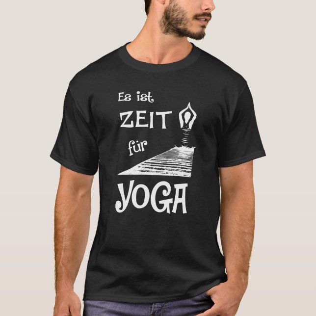 It's time for yoga  1 T-Shirt (Front)
