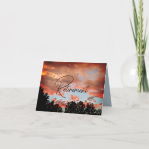 It's Time to Enjoy the Sunsets - Retirement Holiday Card