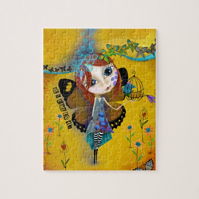 It's Time to Fly - designed to inspire Jigsaw Puzzle (Vertical)