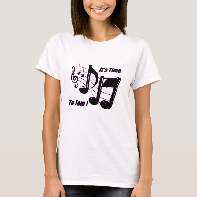 It's Time To Jam T-Shirt (Front)