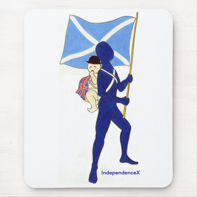 It's Time (to lay that burden down) IndependenceX Mouse Pad (Front)