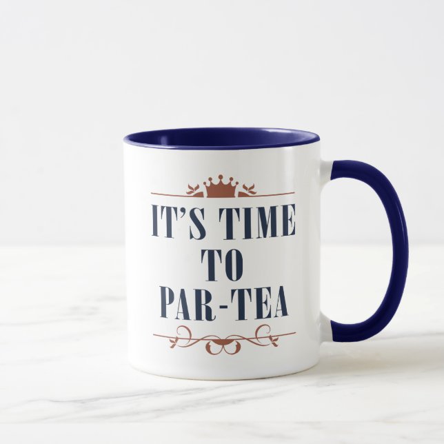 It's Time To Par-tea Mug (Right)