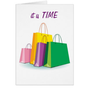 IT'S TIME "TO SHOP"