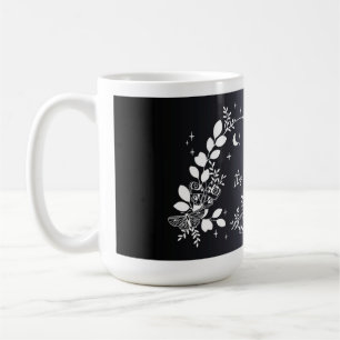 It's Too Nonfictiony Out There Bookish Mug, Black Coffee Mug
