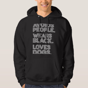 It's too peopley outside Design for Introverted In Hoodie
