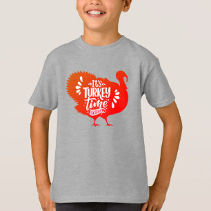 It's Turkey Time Staffed for Thanksgiving  T-Shirt