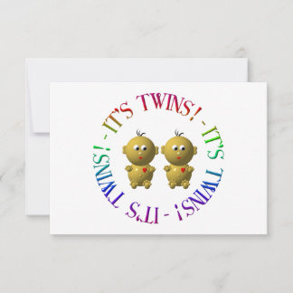 It's twins!