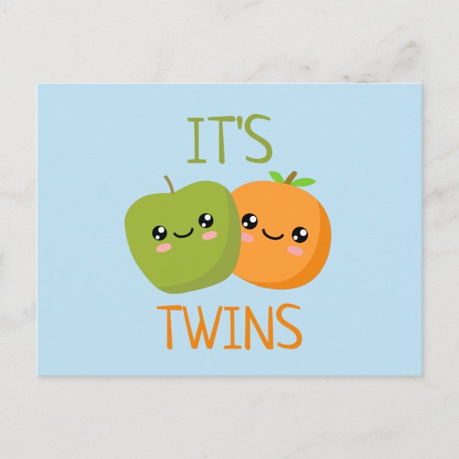 It's Twins Postcard (Front)