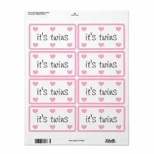 It's twins stickers by dalDesignNZ 