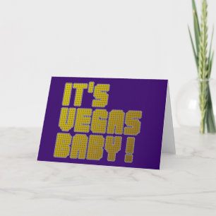It's Vegas Baby! Card