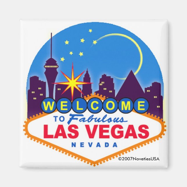 It's Vegas, Baby! Magnet (Front)