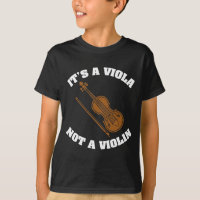 It's Viola Not Violin - Funny Musician Instrument