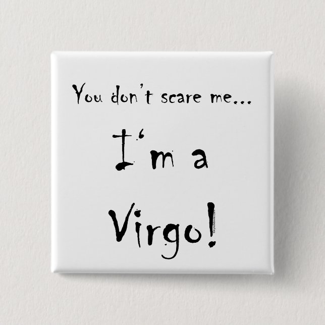 It's Virgo Thing! 15 Cm Square Badge (Front)