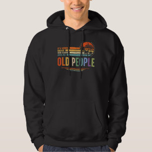It's Weird Being The Same Age As Old People Vinta Hoodie