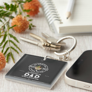 It's What I Do I Smoke Meat Funny Dad Photo Key Ring