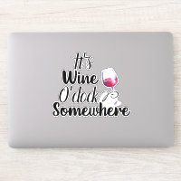 It's Wine O'clock Somewhere Saying
