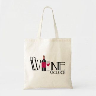 It's Wine O'clock Tote Bag