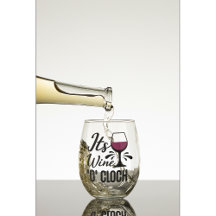 It's Wine O'Clock Wine Glass Set