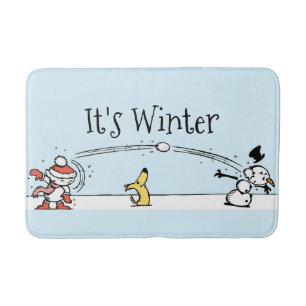 It's Winter  Bath Mat