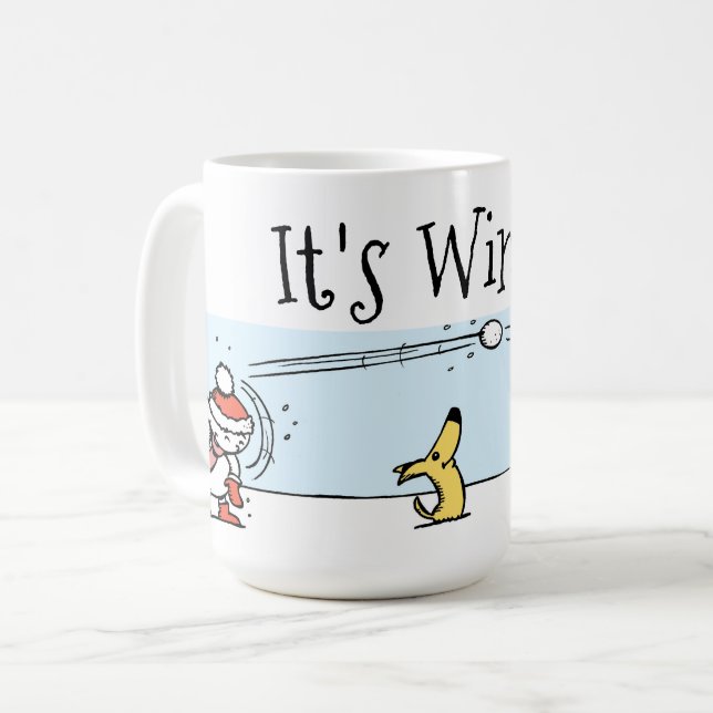 It's Winter  Coffee Mug (Front Left)