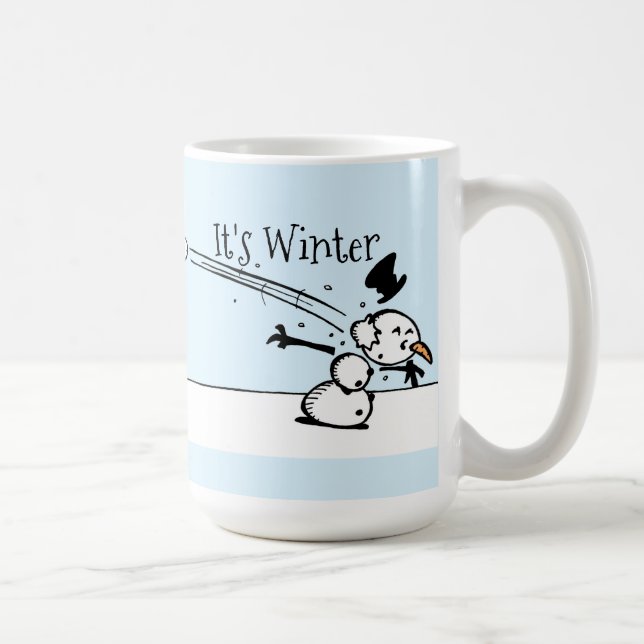 It's Winter Coffee Mug (Right)