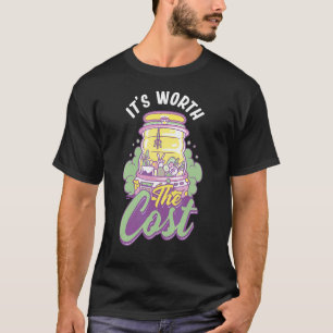 It's Worth The Cost Claw Machine Toy Retro Arcade T-Shirt
