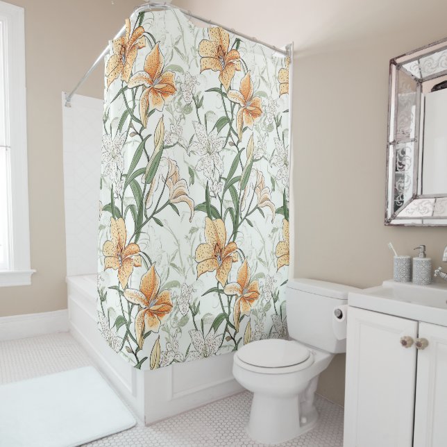 It's Written in the Leaves, Shower Curtain (In Situ)