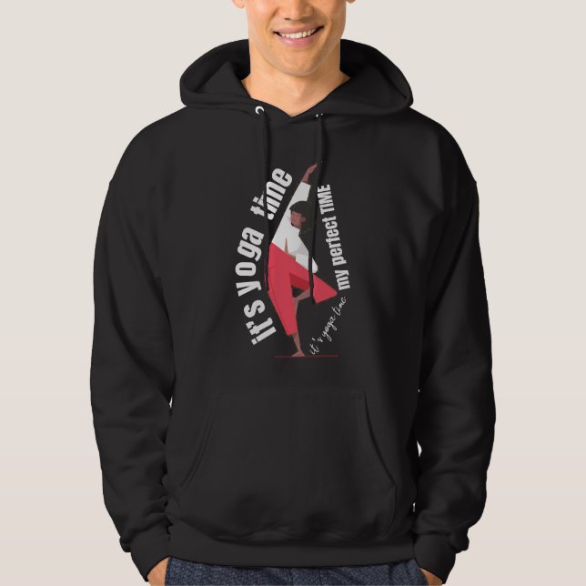 Its Yoga Time 27 Hoodie (Front)