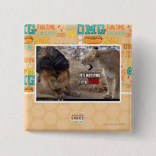 It's YOU! 15 Cm Square Badge